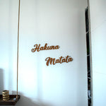 Lade das Bild in den Galerie-Viewer, Wallart "Schriftzug"