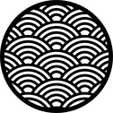 Wellenkreis Motiv